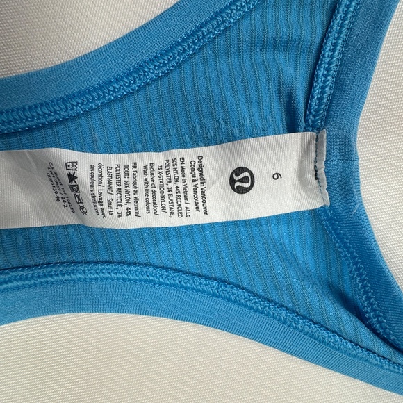 Lululemon Swiftly Tech Racerback Tank‎ Top 2.0  - Size 6. - Picture 12 of 16